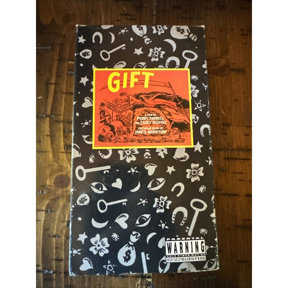 Gift: A Film by Perry Farrell & Casey Niccoli w Jane's Addiction - RARE VHS 1993